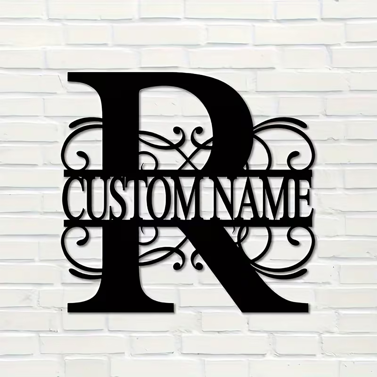 Farming And Agriculture - Classic Custom Monogram Metal Wall Art