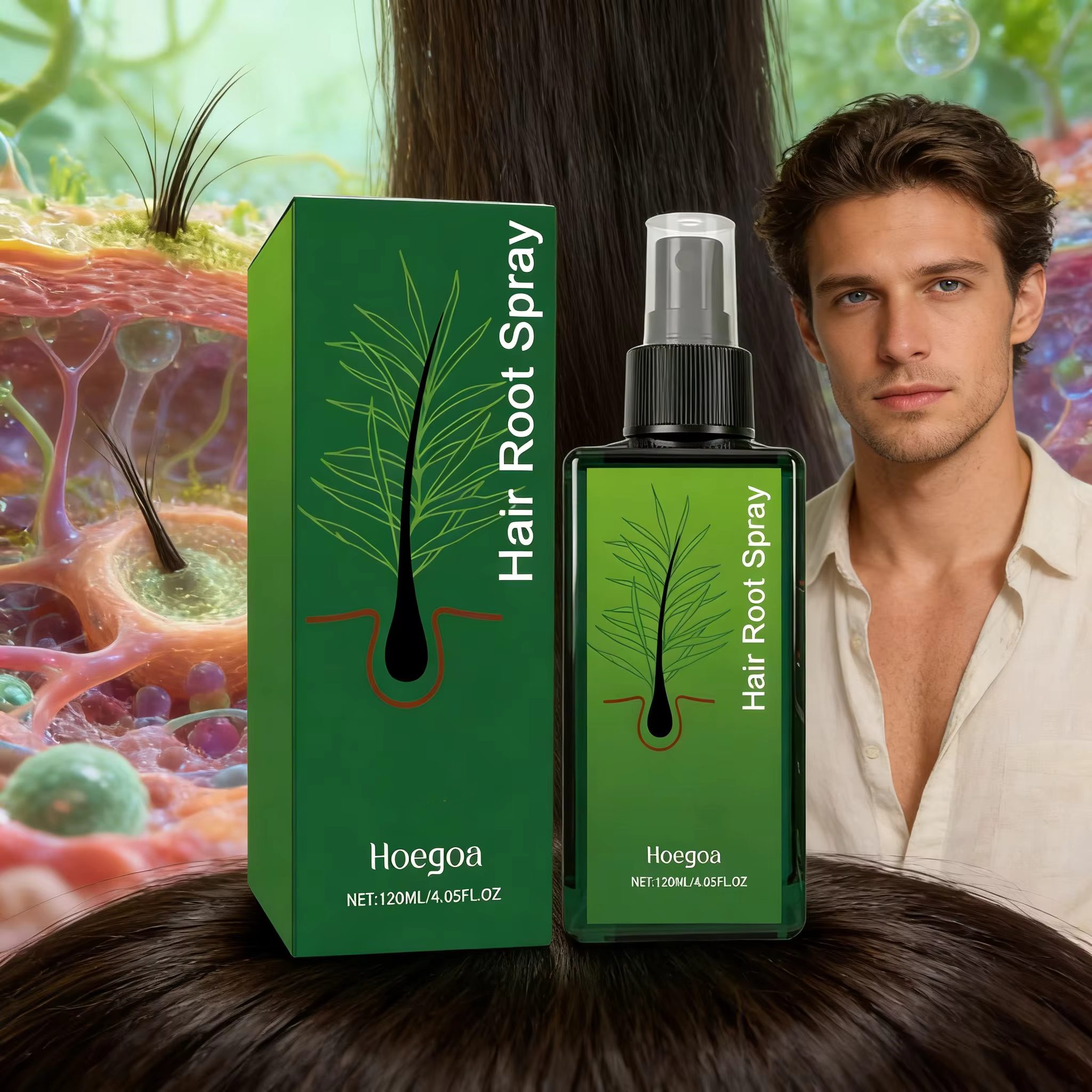 Plant Growth Regulator - Hair Growth Oil Spray Repair Damaged