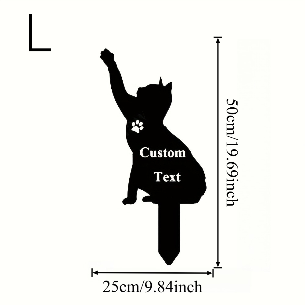 Custom Cat Memorial Stake, Cat - Farming And Agriculture 评论和价格