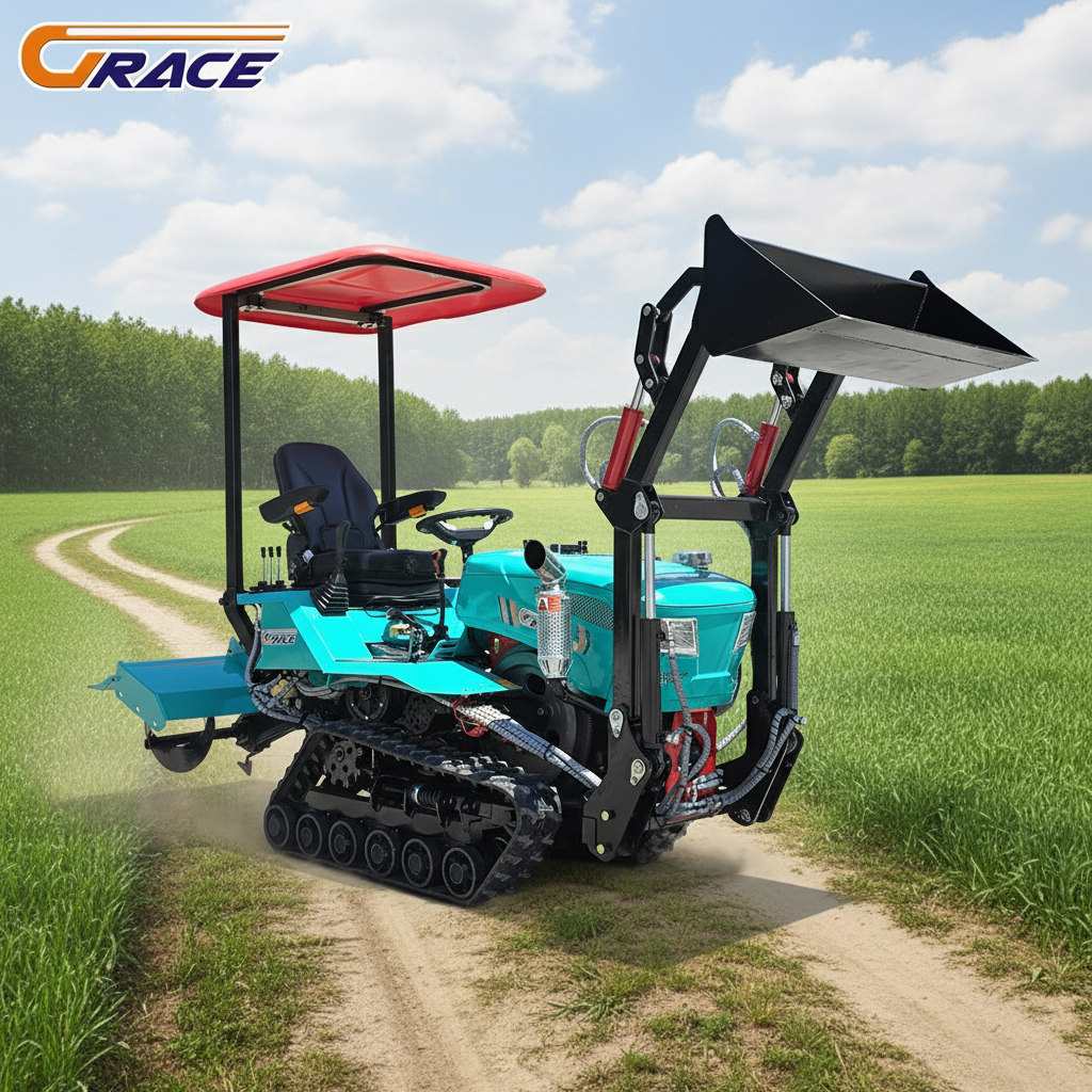 Customize Crawler Farm Tractor - Agriculture Farming Working 评论和价格
