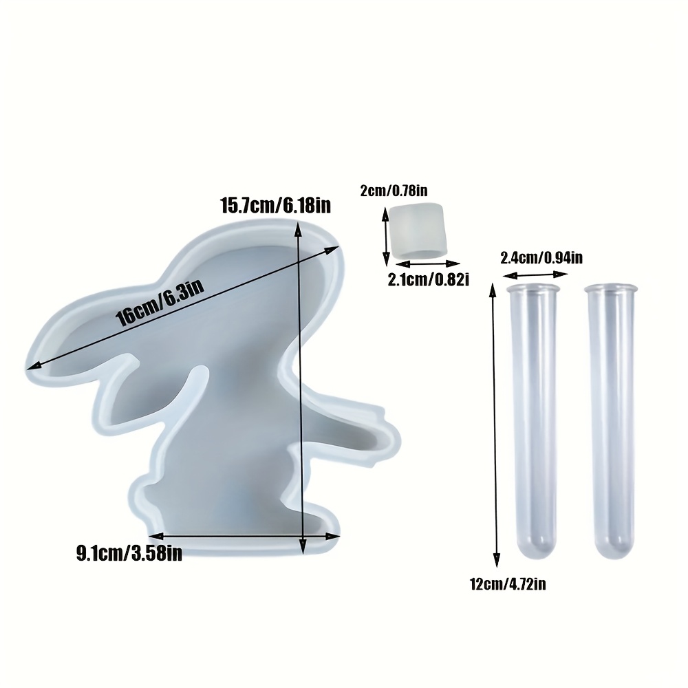 4pcs/set Easter Bunny Silicone - Plant Growth Regulator 评论和价格