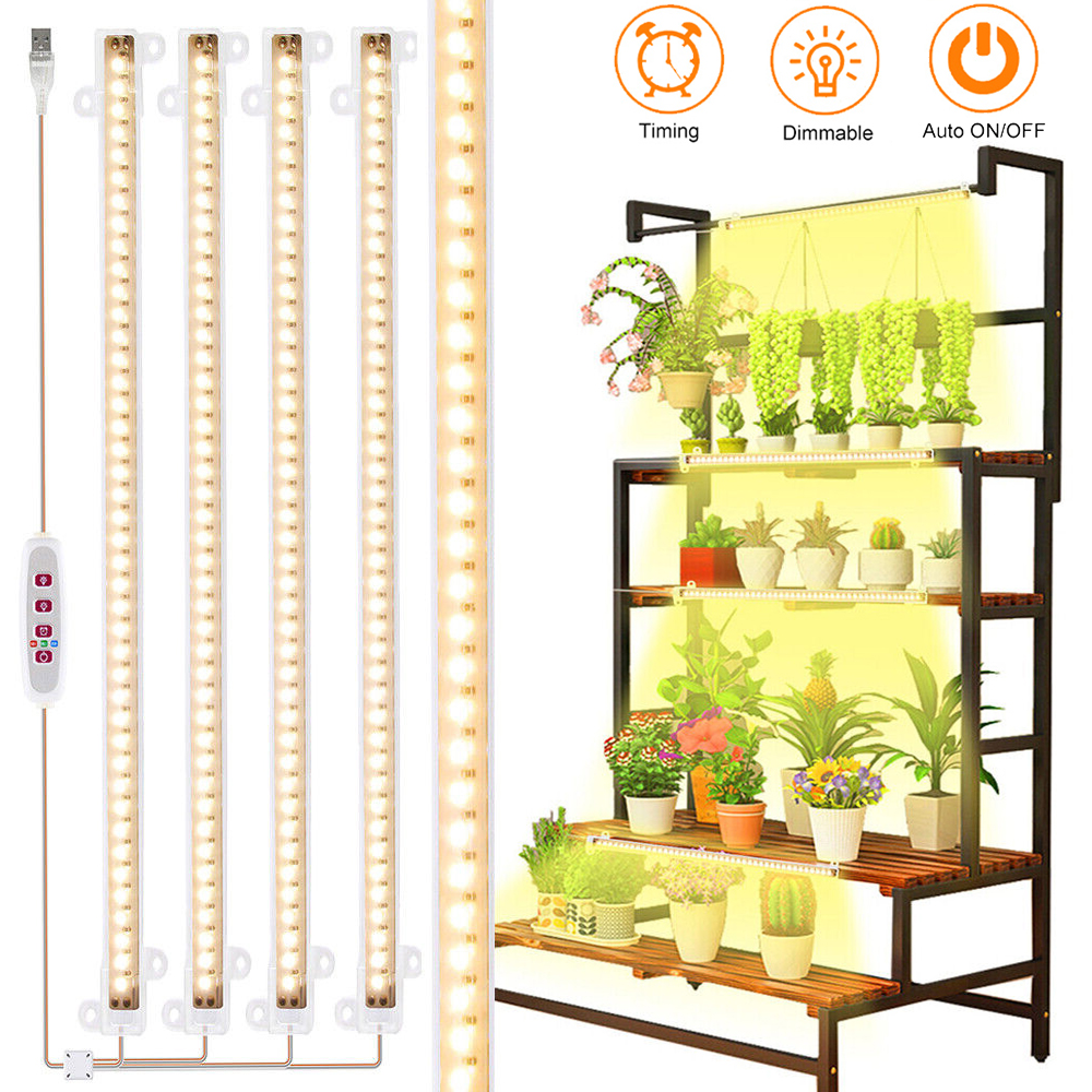 1/2/3/4Head LED Grow Light Str - Plant Growth Regulator 评论和价格