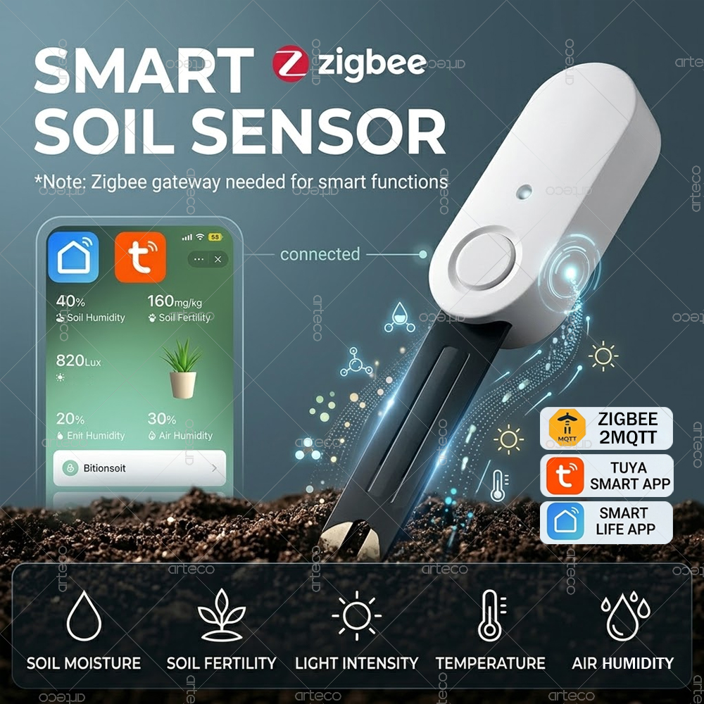 Zigbee Smart Soil Moisture Sen - Plant Growth Regulator 评论和价格