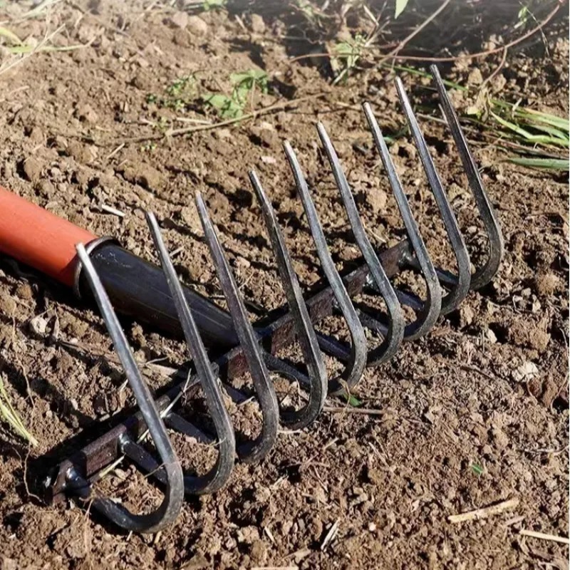 Ninetooth Nail Rake Multifunct - Agriculture Farming Working 评论和价格