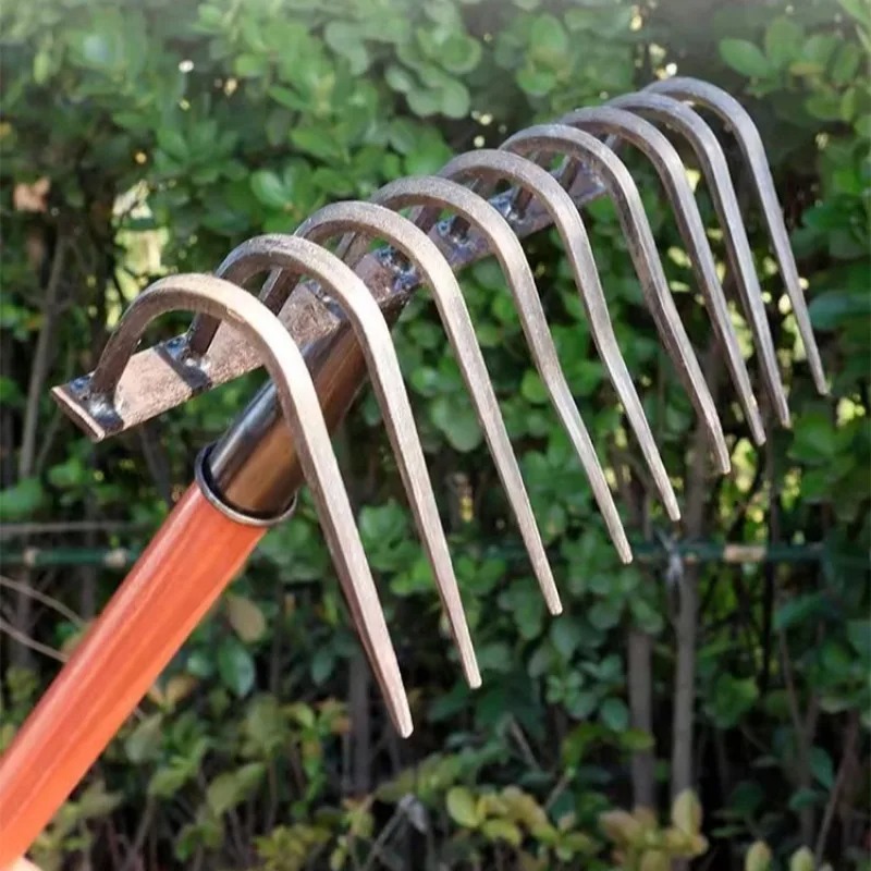 Ninetooth Nail Rake Multifunct - Agriculture Farming Working 评论和价格