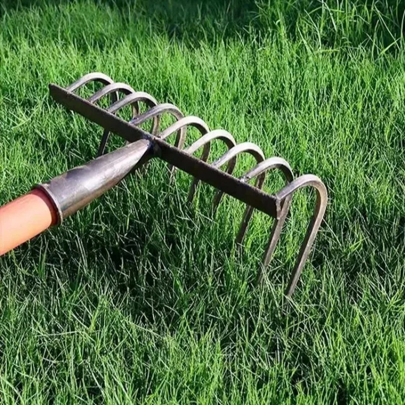 Ninetooth Nail Rake Multifunct - Agriculture Farming Working 评论和价格