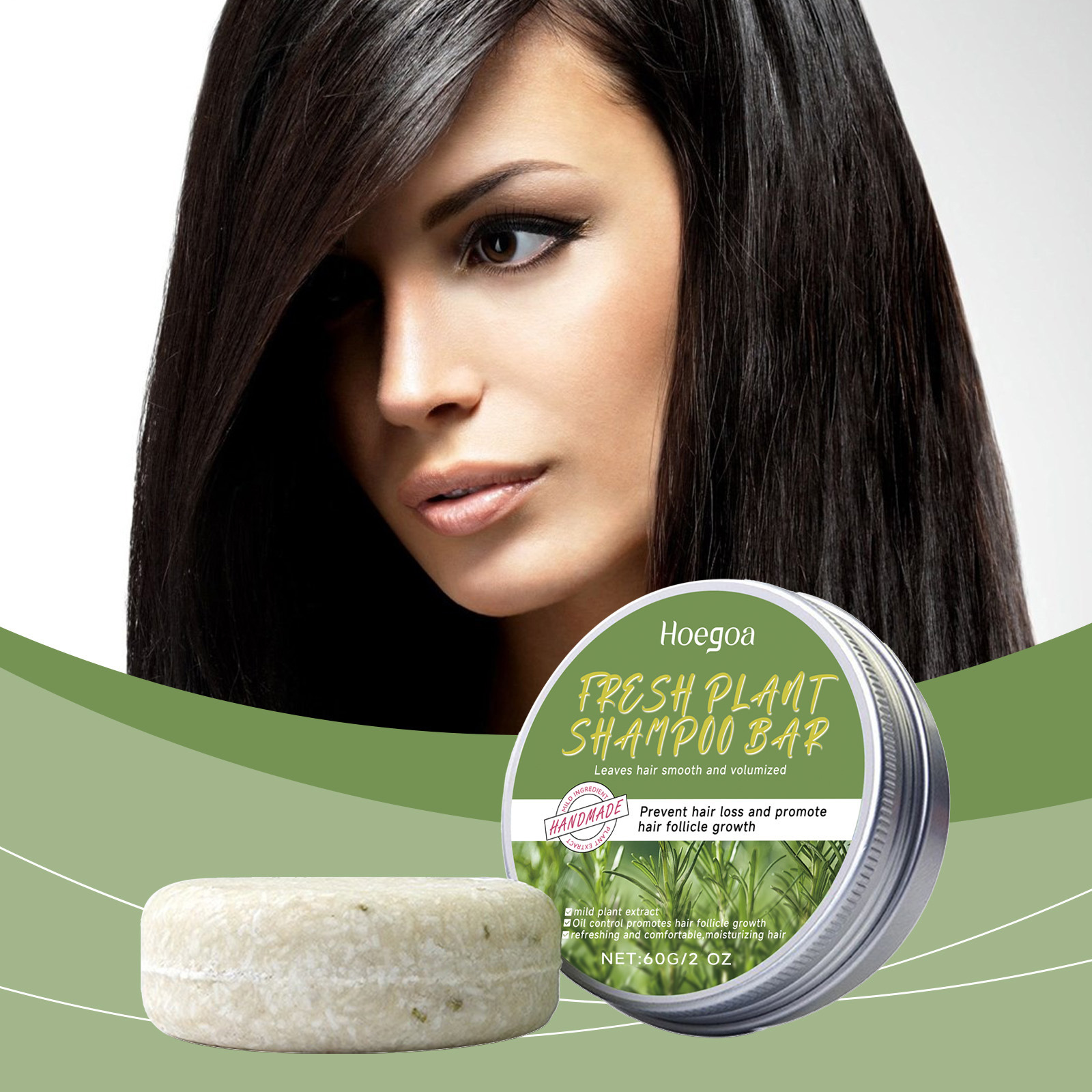 Rosemary Shampoo Bar Anti Hair - Plant Growth Regulator 评论和价格