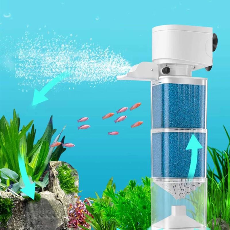 6 In1 Aquarium Filter Pump Fis - Fish Pond Aerator 评论和价格