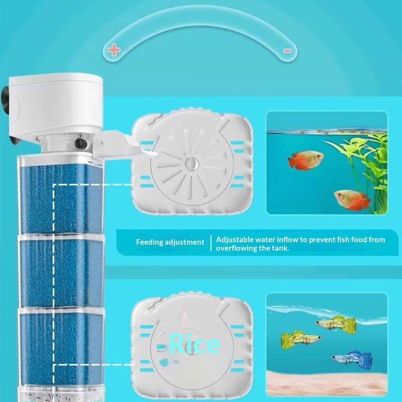 6 In1 Aquarium Filter Pump Fis - Fish Pond Aerator 评论和价格