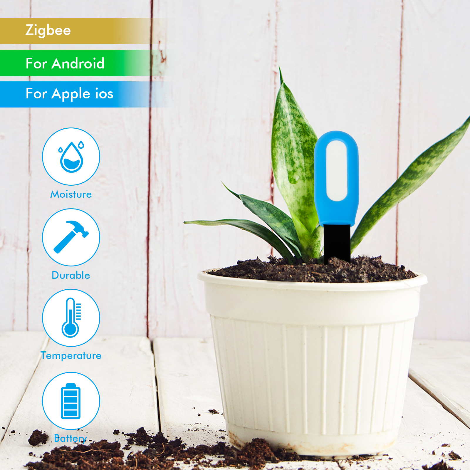 Zigbee Plant Acidity Humidity  - Plant Growth Regulator 评论和价格