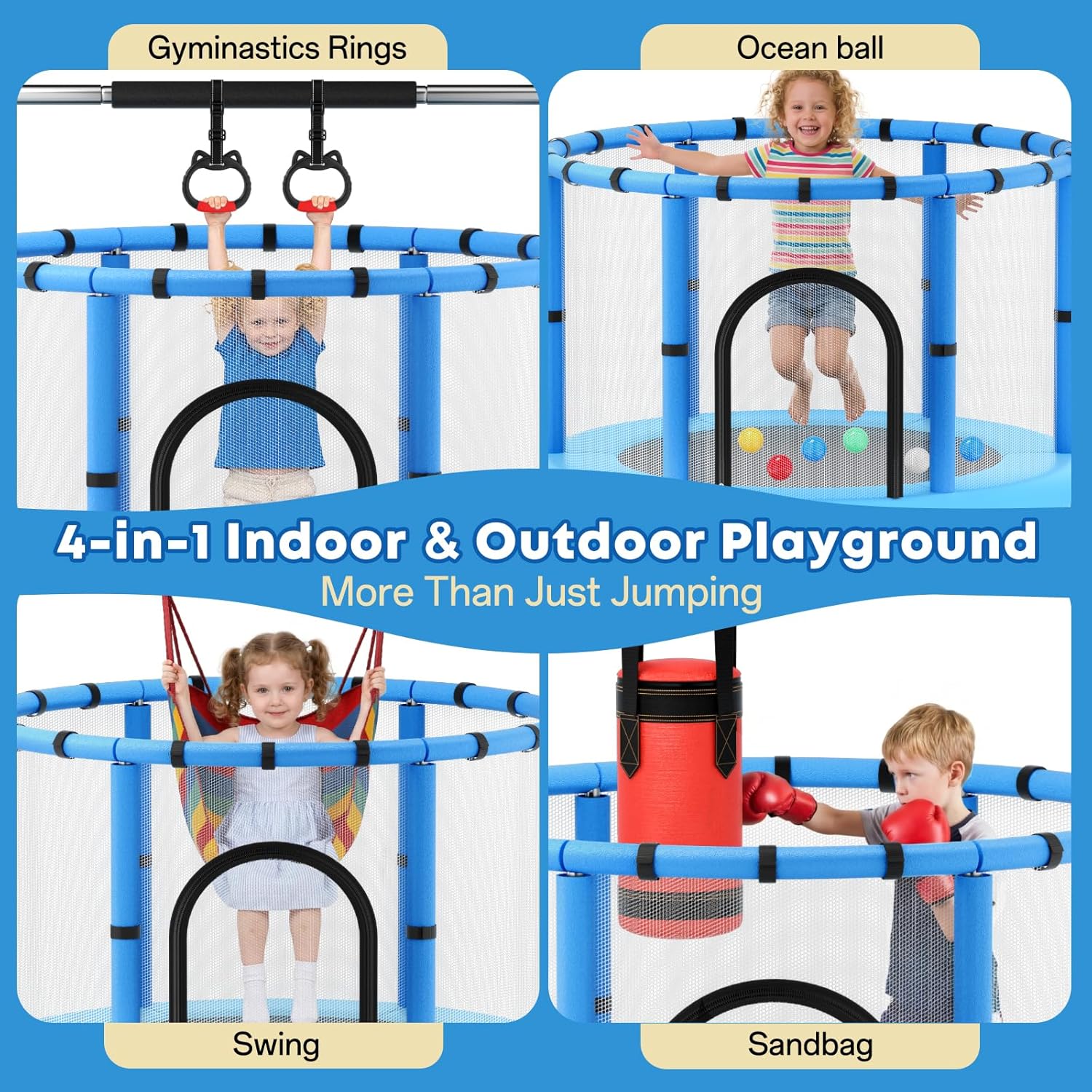 Toddler Trampoline,Trampoline  - Farming And Agriculture 评论和价格