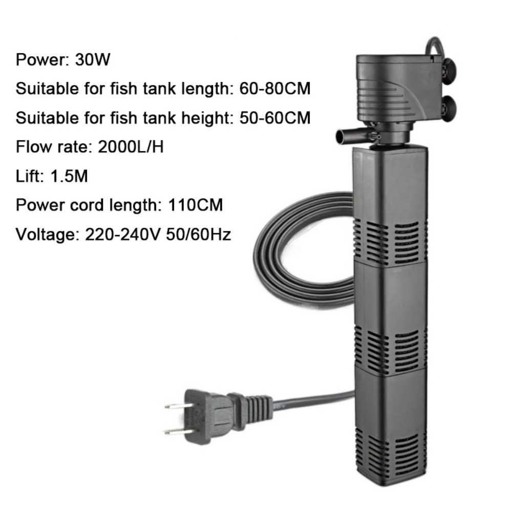 Plastic 3 in 1 Fish Tank Filte - Fish Pond Aerator 评论和价格