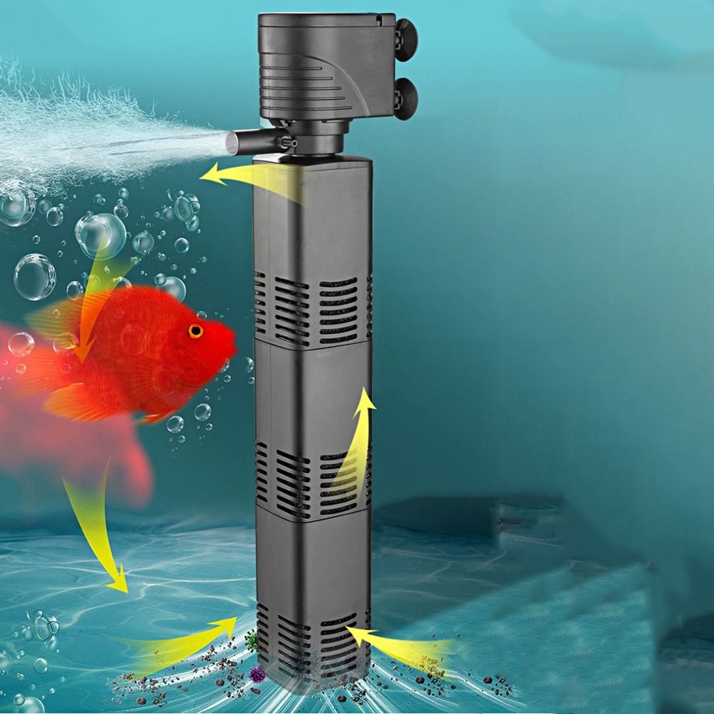 Plastic 3 in 1 Fish Tank Filte - Fish Pond Aerator 评论和价格