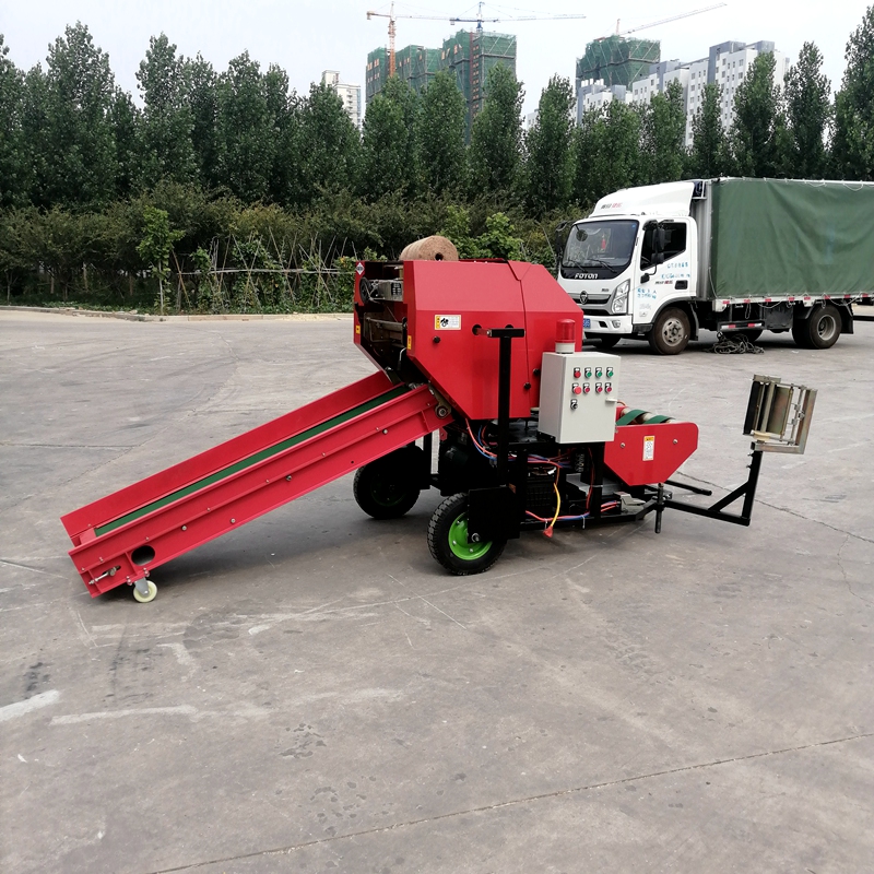 Green Storage Corn Stalk Baler - Silage Baler Machine 评论和价格