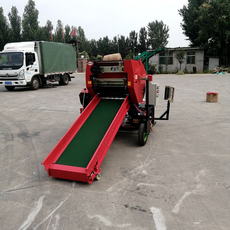 Green Storage Corn Stalk Baler - Silage Baler Machine 评论和价格
