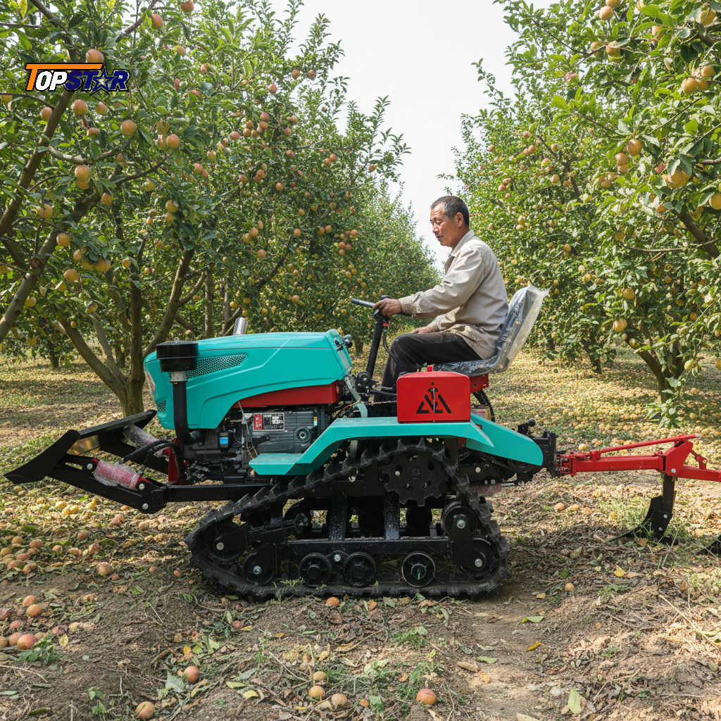 Agricultural Crawler Tractor 4 - Agriculture Farming Working 评论和价格