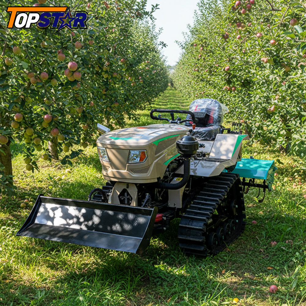 Agricultural Crawler Tractor 4 - Agriculture Farming Working 评论和价格