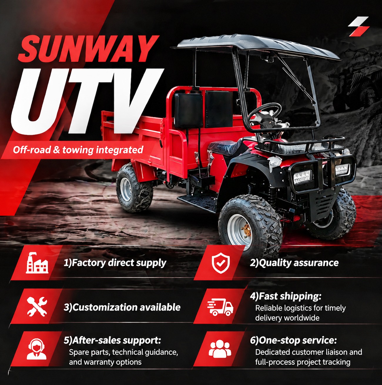 China Factory Four Wheel Drive - Agriculture Farming Working 评论和价格